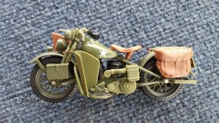 2000 Maisto 1:18 Harley Davidson 1942 Wla Flat Head Series 9