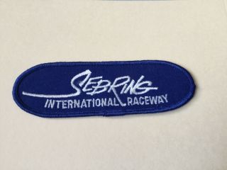 Sebring International Raceway Patch
