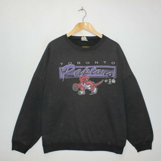 Vintage Toronto Raptors 1994 Ravens Nba Sweatshirt Crewneck Size Xl
