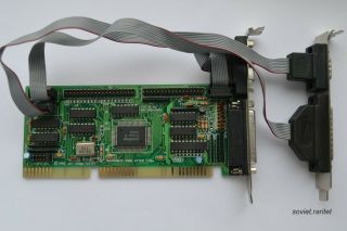 Goldstar Prime 2 Isa - 16 Multi I/o Card Ide & Fdd Controller For Pc 286/386/486