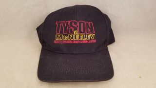 Vtg Mgm Grand Tyson Vs Mcneeley 1995 Las Vegas Fight Snapback Rare
