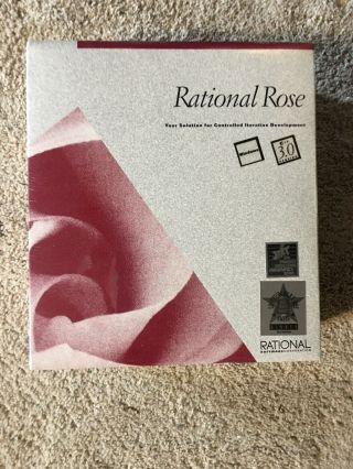 Rational Rose 3.  0 Ibm Graphical Engineering Software Vintage Computer C,