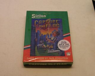 Capture The Flag By Sirius For Atari 800 & 1200 -