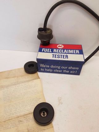 Vintage Ac Vintage Fuel Reclaimer Tester Kit