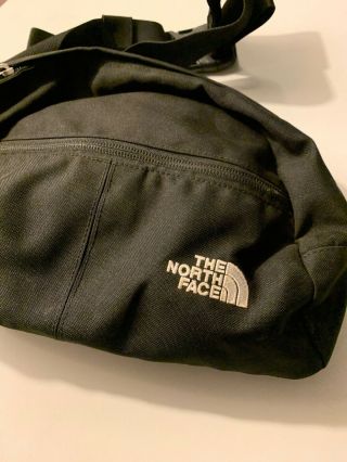 VTG The North Face Fanny Pack Waist Bag Lumbar Black Hiking Running 2