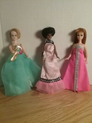 Vintage Topper Dawn Doll Dale,  Glori,  Jessica