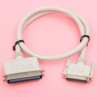 Scsi Db25 25 Pin Male To 50 Pin Centronics Male 90cm / 3ft Cable