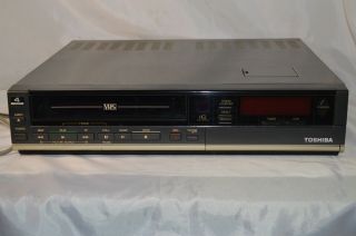 Vintage Toshiba 4 Head Video Cassette Recorder Hq Model No.  M - 4220