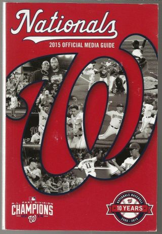 2015 Washington Nationals Baseball Media Guide