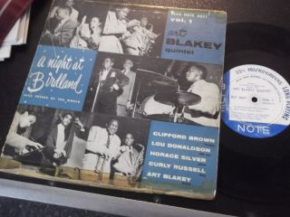Art Blakey Quintet Blue Note 5037 10 Inch In Jacket - Vintage Jazz