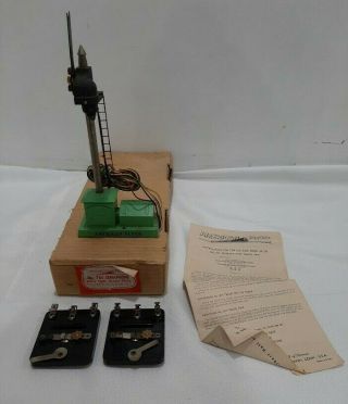 Vintage American Flyer 761 Semaphore W/original Box With Two Track Trips