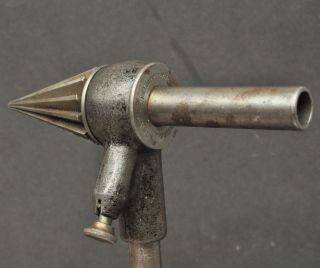 Antique Vintage Toledo Pipe Threading Machine Co Ratcheting Pipe Reamer Tool 2