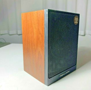 Single 1 Realistic Minimus 2.  5 Bookshelf Speaker 40 - 1999 8 Ohms 10w Vintage