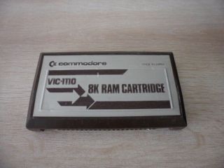 Commodore Vic 20 8k Ram Cartridge Vic 1110