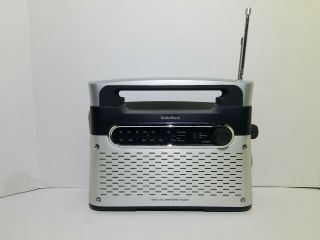 Vintage Radio Shack 12 - 889 Analog Am/fm/wx Weather Radio Portable