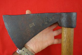 Antique 18th Century French Indian Fur Trade Tomahawk Axe Jap Ds & Proof Marks