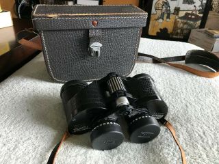 Vintage Sears Discoverer Binoculars 7x35 Mm Wide Angle 6287 - A