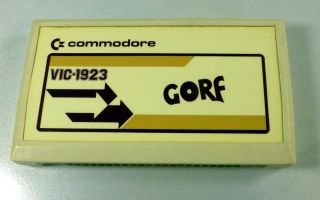Commodore Vic - 20: Gorf Cartridge - - Vic - 1923 - Arcade Game
