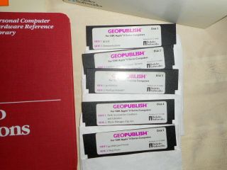 vtg software GEOPublish IBM Graphic operating system 5.  25 Floppy Disk 2