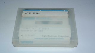 Vintage Dec Digital Tu58 8 Vax 11 Instr Software Tape Be - S201j - De