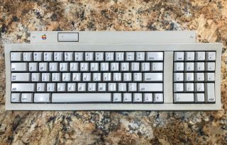 Apple Keyboard M0487 For Macintosh Desktop,  Vintage