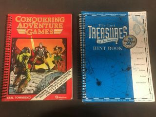 Adventure Game Books - The Lost Treasures Of Infocom & Conquering Adventure Game