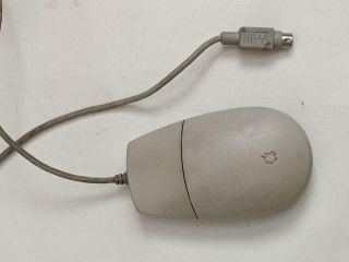 Vintage Apple Desktop Bus Mouse Ii Adb Model No.  M2706 1990s
