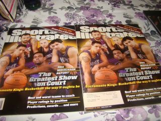 Sports Illustrated Feb 19 2001,  Featuring Sacramento Kings Basketball Team