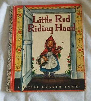 1948 Little Red Riding Hood By Elizabeth Orton Jones A Little Golden Book