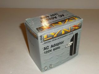 Power Adapter Atari Lynx 110/120 Vac Ac Wall Official