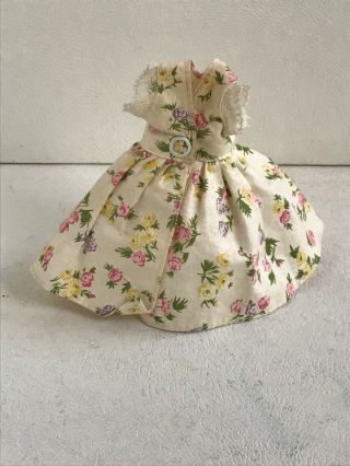 Vintage Little Miss Nancy Ann Dress 1958 Style 308 Light Floral Pattern 2