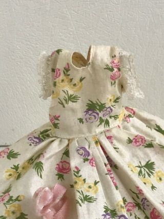 Vintage Little Miss Nancy Ann Dress 1958 Style 308 Light Floral Pattern 3