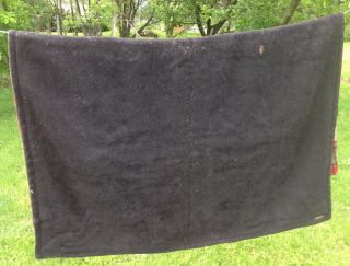 VINTAGE CHASE MOHAIR HORSEHAIR BUGGY CARRIAGE LAP SLEIGH BLANKET 2