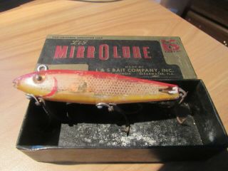 Vintage L&s Mira - Lure 62m11 Fishing Lure W/ Box