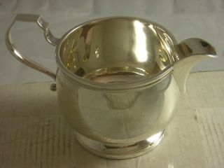 1933 London Goldsmiths Silver Cream Jug 123 Grams Top Quality Item Art Deco
