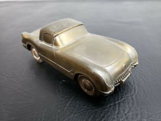 Vintage Banthrico Union Grove State Bank Coin Bank Chevy Corvette