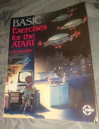 Basic Exercises For The Atari - - Sybex 251 Pages - - 400/800/xl/xe