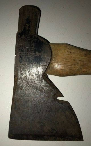 Vintage TRU - TEMPER Hatchet With Hammer Head Made In USA No.  TFH 3