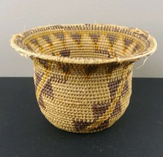 Antique Hupa Yurok Karok Northern California Native American Basket