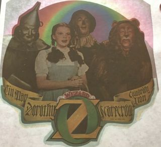 Vintage The Wizard Of Oz Cast,  1976 Insta T Shirt Heat Transfer
