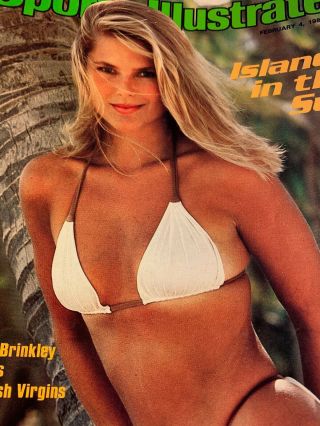Sports Illustrated February 4,  1980,  Christie Brinkley,  Swimsuit edition 2