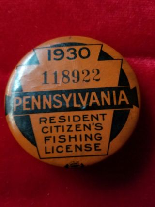 1930 Pa Resident Citizen 
