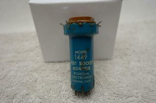 Vintage Pomona Electronics 9 Pin Test Socket 1449