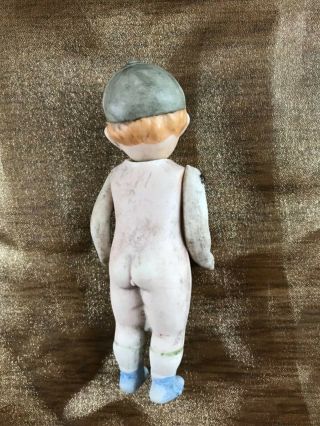 4 1/4” TALL ALL GERMAN DOLL - ANTIQUE—GOOGLY 3