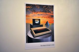 Large A2 Poster: Acorn Bbc Micro Computer - The Shape Of Things To Come