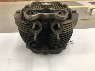 Pre Unit Trimuph Cylinder And Head Vintage Motorcycle 62?