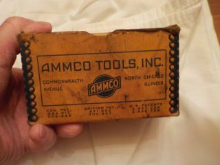 Vintage Ammco Model 2100 Ridge Reamer W/orig.  Box & Instructions