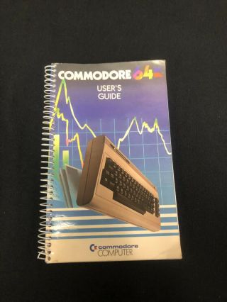 Vintage First Edition Sixth Printing Commodore 64 Users Guide 1983