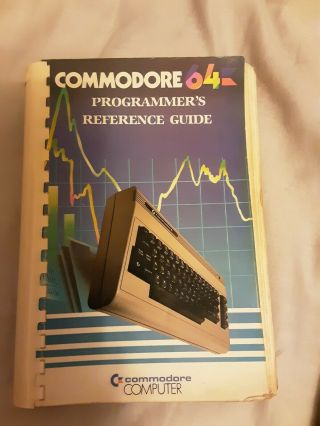 Commodore 64 Programmers Reference Guide.  1st Edition 5th Printing.  1983