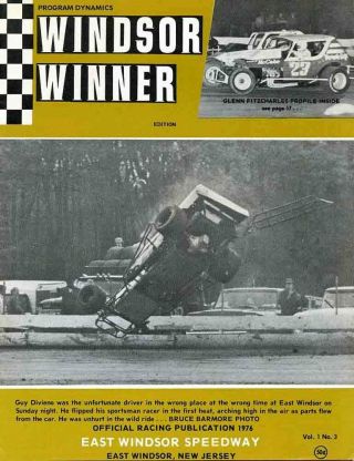 1976 East Windsor Speedway Program Vol.  1 No.  3 Windsor Winner